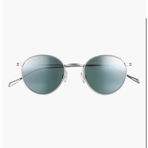 Maui Jim Core Silver Round Sunglasses with Gray Lenses - NWT